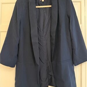 Loft oversized navy Women's Blazer